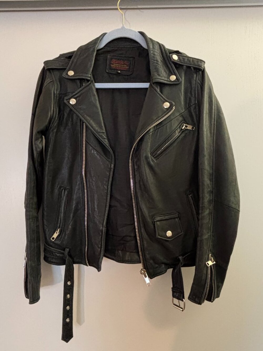 Black Genuine Leather Jacket